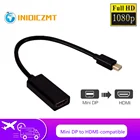 INIOICZMT мини-порт дисплея DP папа-HDMI-совместимый мама адаптер конвертер кабель для Apple Mac Macbook Pro Air ноутбука