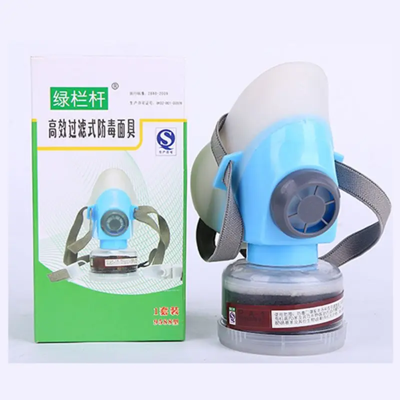 

Painting Spraying Dust Gas Mask Respirator Safety Work Filter Dust Mask