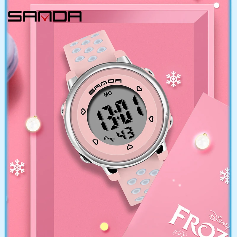 SANDA детские спортивные часы студенческие для мальчиков и девочек подарок Детские