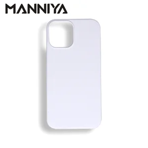manniya for new iphone 12 mini1212 pro12 pro max 3d sublimation blank white phone cases 100pcslot free global shipping