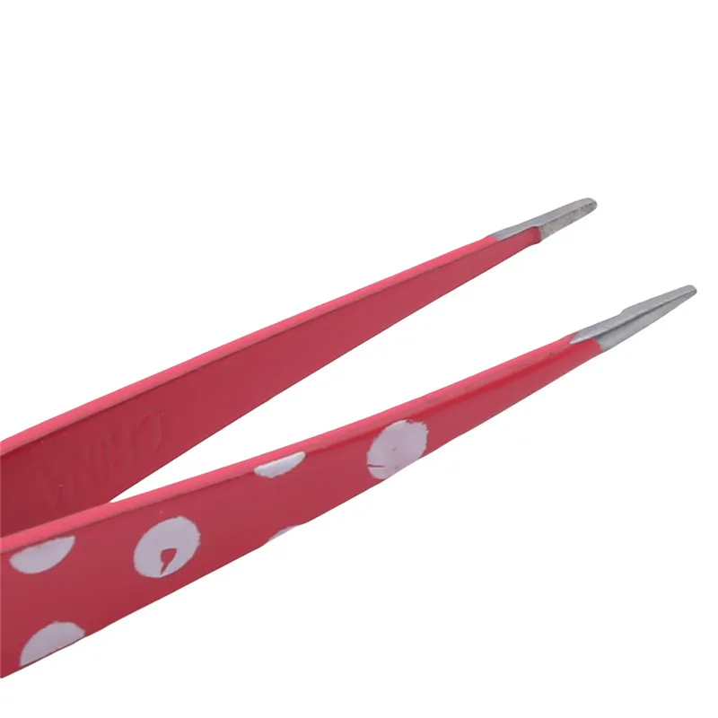 

2Pcs/Set New Arrivals Professional Stainless Steel Hair Removal Eyebrow Tweezers Women Makeup Tools High Quality