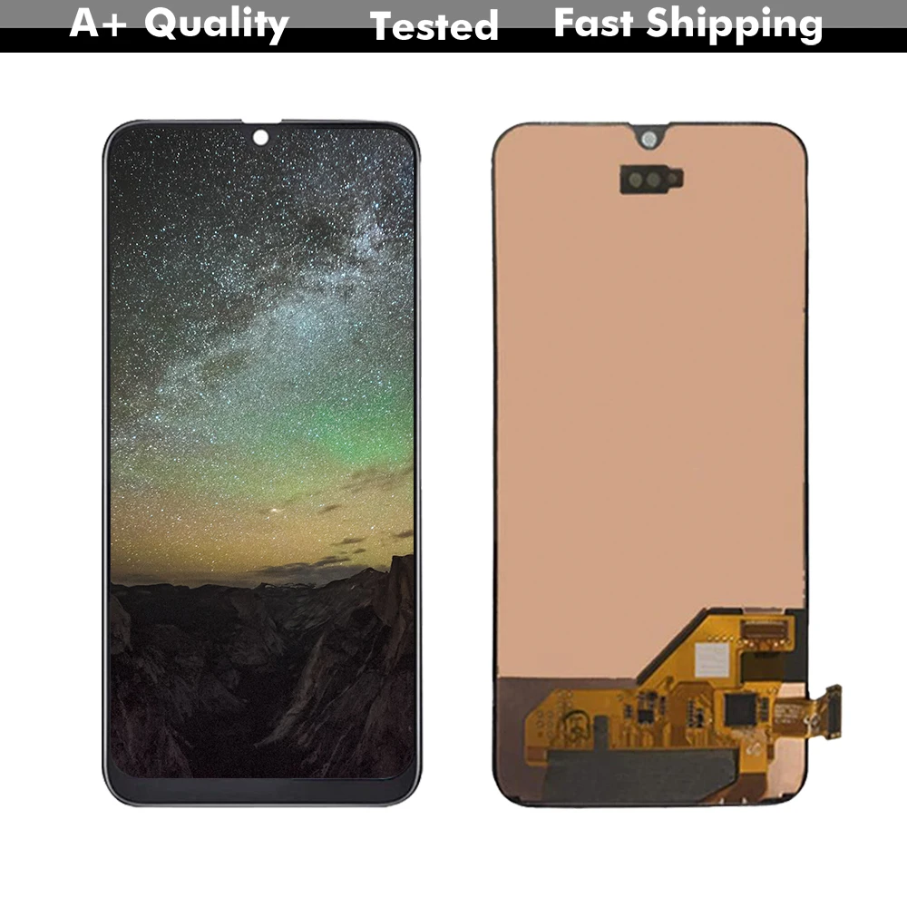 Супер AMOLED ЖК-дисплей для samsung Galaxy A40 A405 ЖК-дисплей дигитайзер сборка для A40 A405 A405F/DS A405F A405FD A405A ЖК-экран