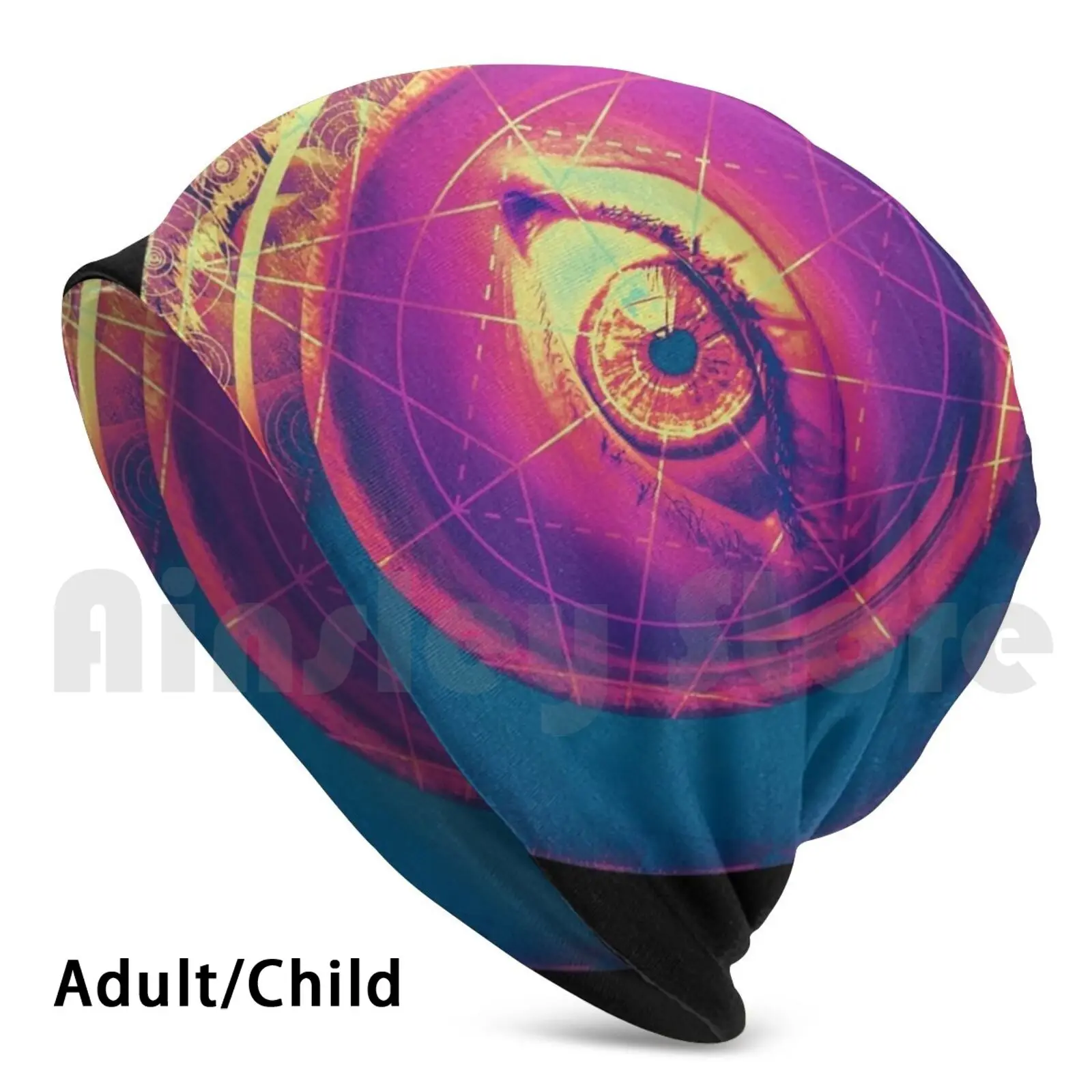 

Psychedelic Ayahuasca Eye Beanies Pullover Cap Comfortable Psychedelic Ayahuasca Eye Drug Spiritual Abstract View