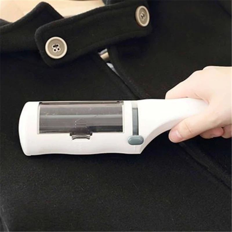 

Fur Remover Sweeper Shaver With Clothes Brush Clothing Lint Dust Coat Sticky Remove Pets Hair Cleaner Rotated Brush