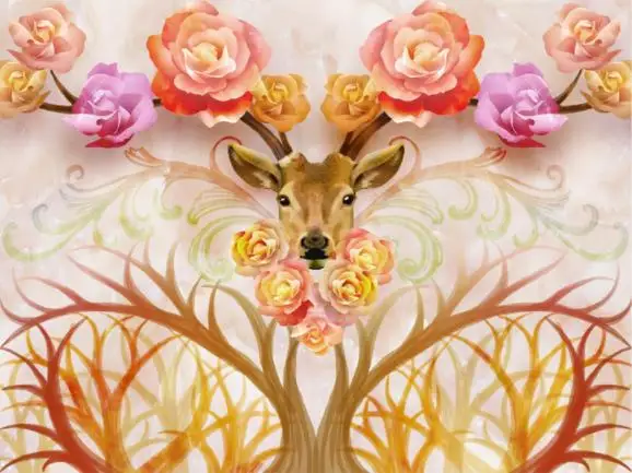 

luxury silk curtains Marble animal 2019 curtain living room blackout curtains 3D customize Any size blackout curtains