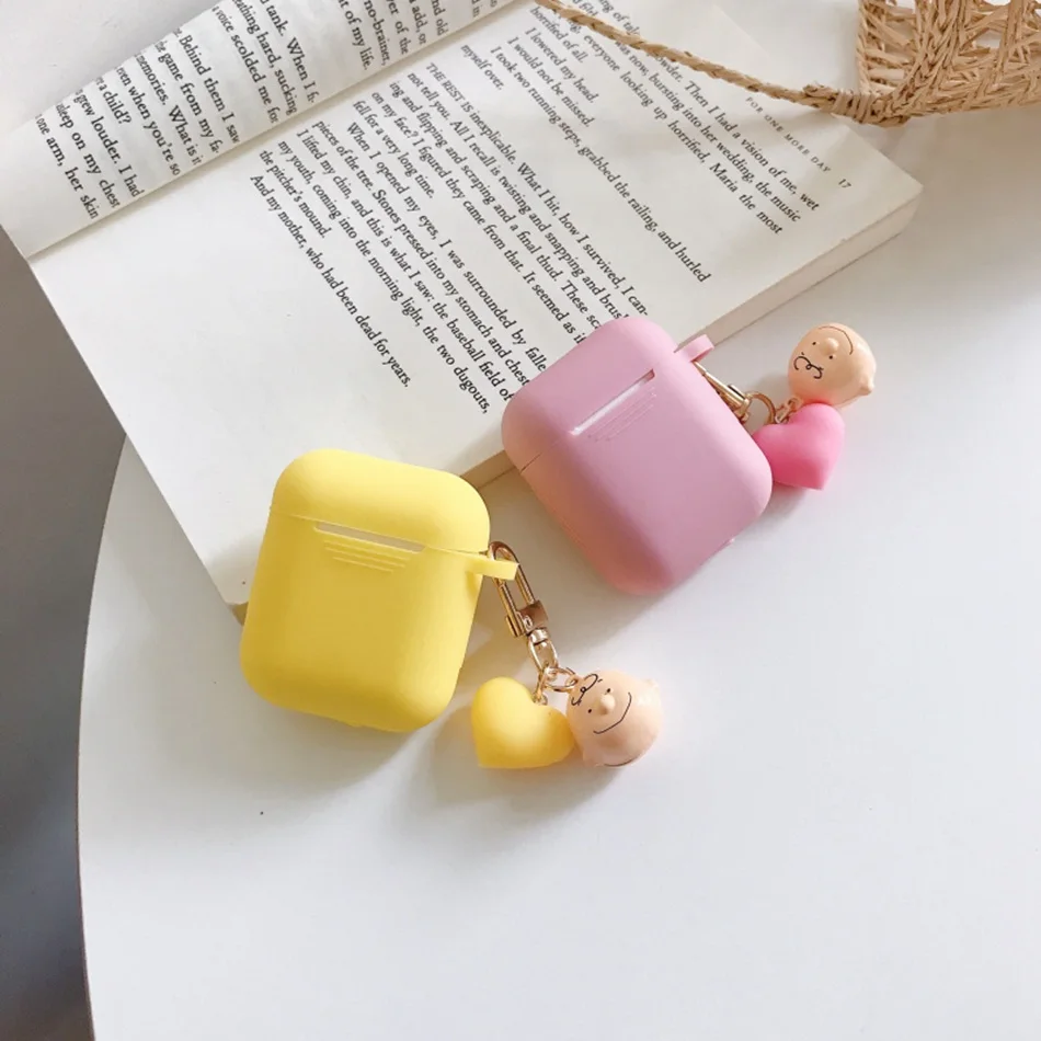 Чехол для наушников AirPods чехол с мультяшной роскошной сумкой Apple Airpods 2 подвеской