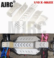 ajrc rc car trax 89076 4 110 4s maxx bumper chassis armor protection skid plate for trax xmaxx option upgrade