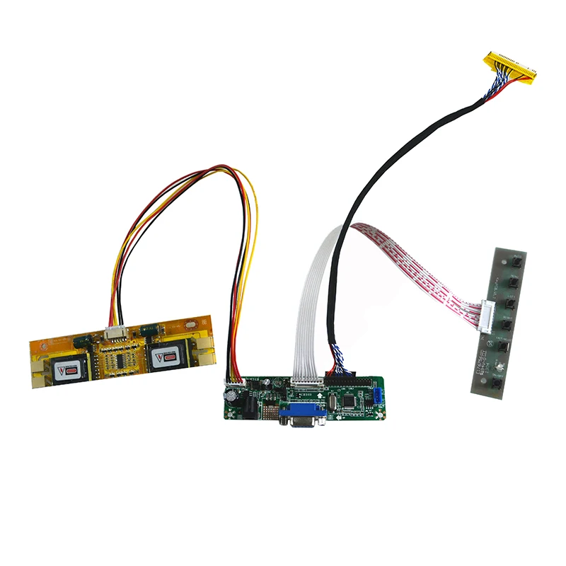 

V.M70A VGA LCD Controller Board Kit For 19inch 1440X900 WXGA+ M190MWW3 R1 R2 R3 2CCFL LVDS Motherboard