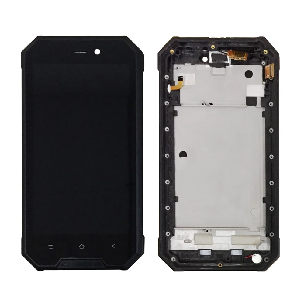 For Blackview BV4000 LCD Display+Touch Screen Digitizer Assembly With Frame Replacement BV 4000 Pro Phone Accessories Parts