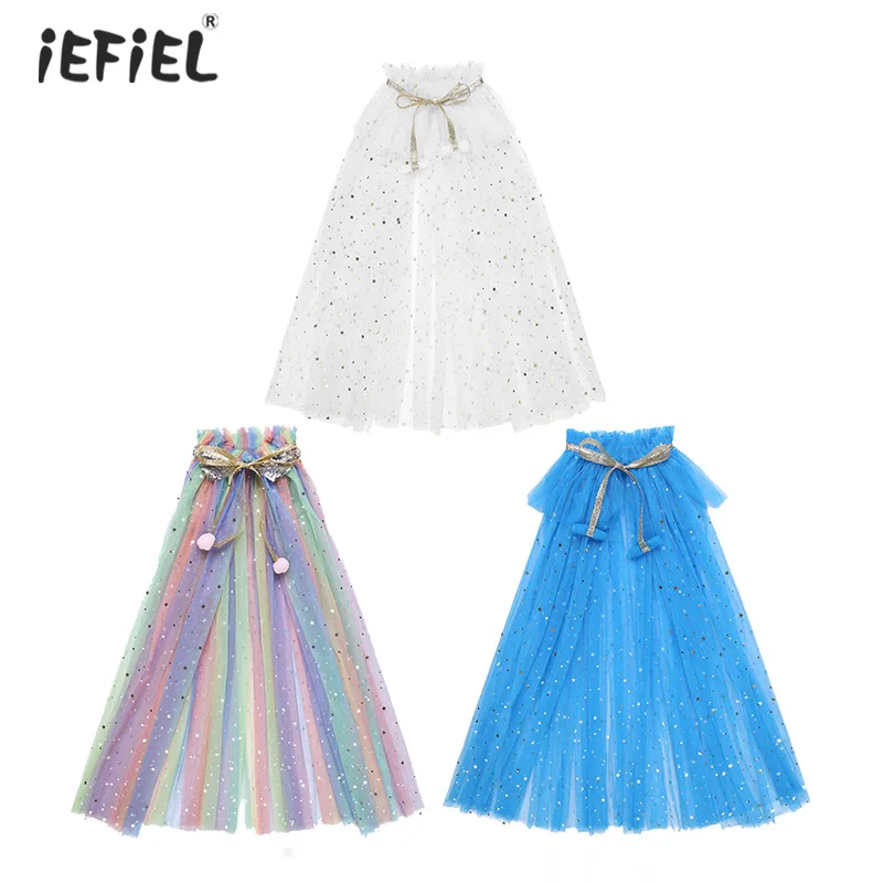 Детский светящийся тюль с блестками для девочек|Комплекты одежды девочек| |