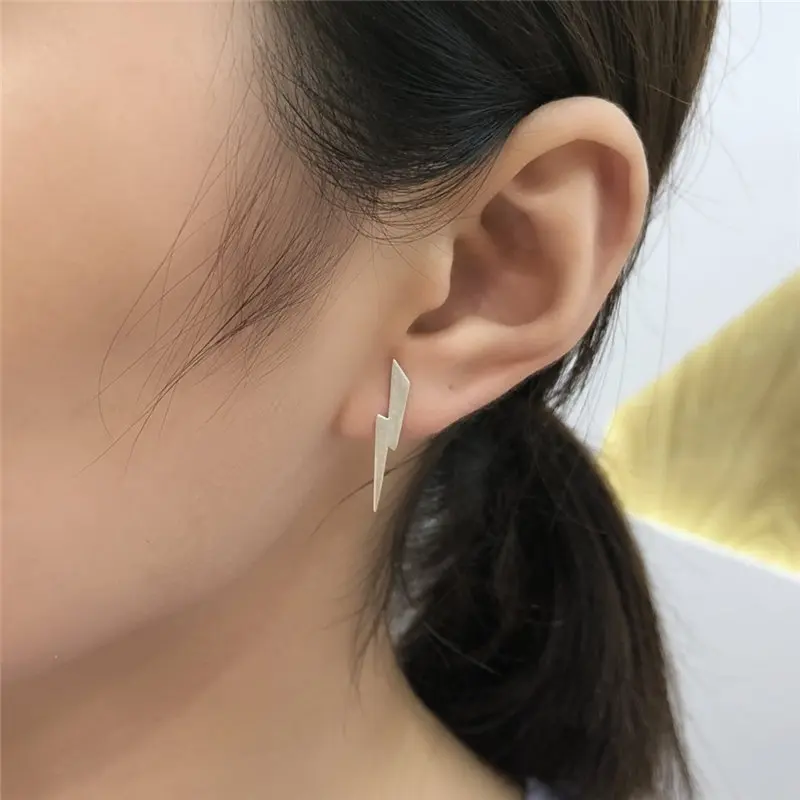 HelloLook 925 стерлингового серебра серьги гвоздики для мужчин и женщин Готическая