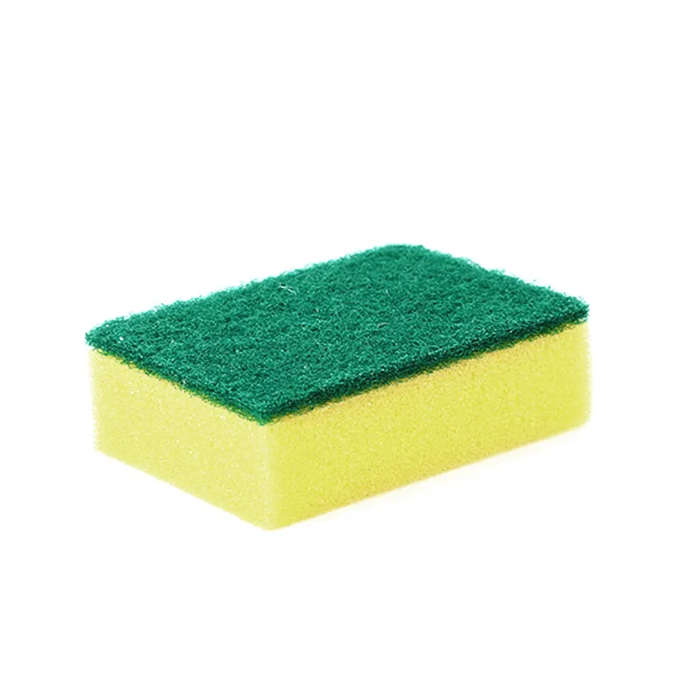

10psc Household dish wash Cleaning Sponges Universal Sponge Brush Set Kitchen Clean Tools Scrub Sponge pad 2-Sided Sponges