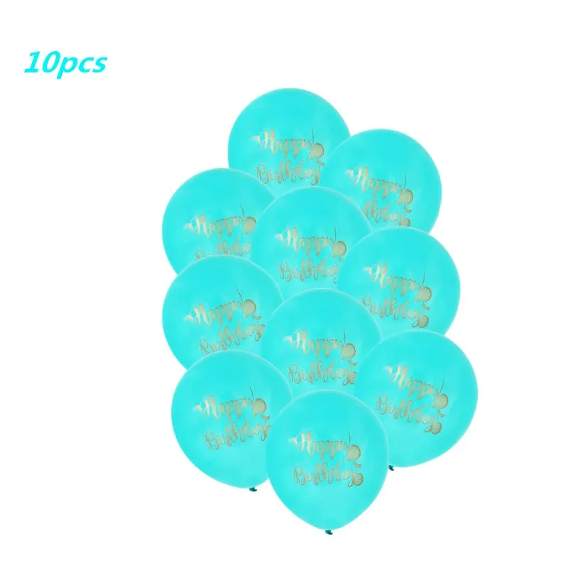 10pcs 12inch latex 10 шт./партия, коробки для конфет русалки, цветные подарочные коробки с бантом и хвостом русалки, спрос среди детей, подарочные пакеты и упаковочные материалы для свадебной тематики - Цвет: 10pcs 12inch latex