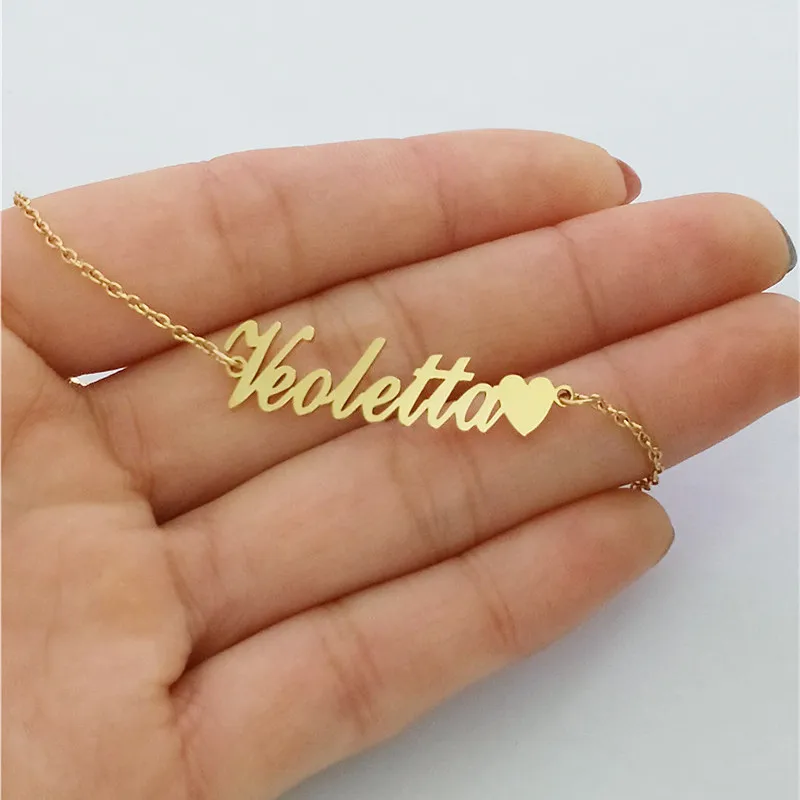 Индивидуальный именной браслет из нержавеющей стали персонализированные