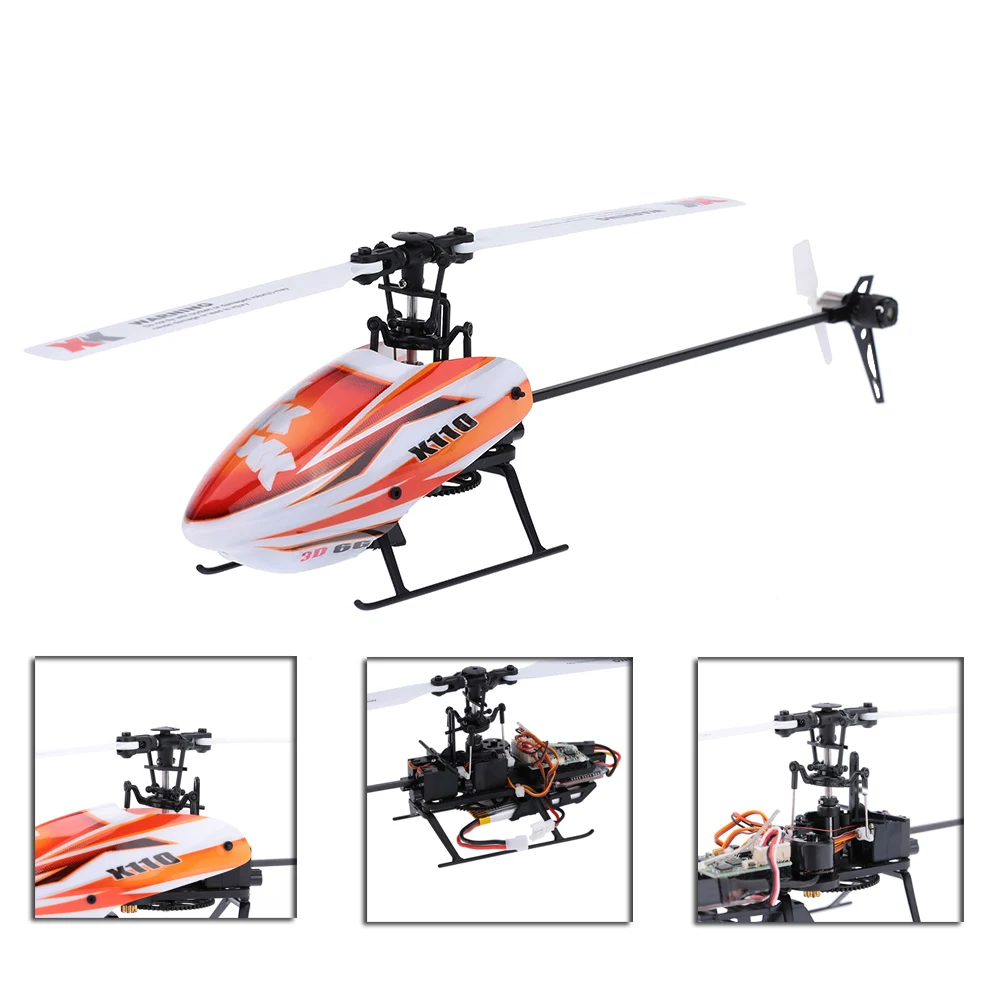 Wltoys XK шоковой заморозки K110 B RC вертолет 6CH 3D 6 гироскопа Системы бесщеточный мотор