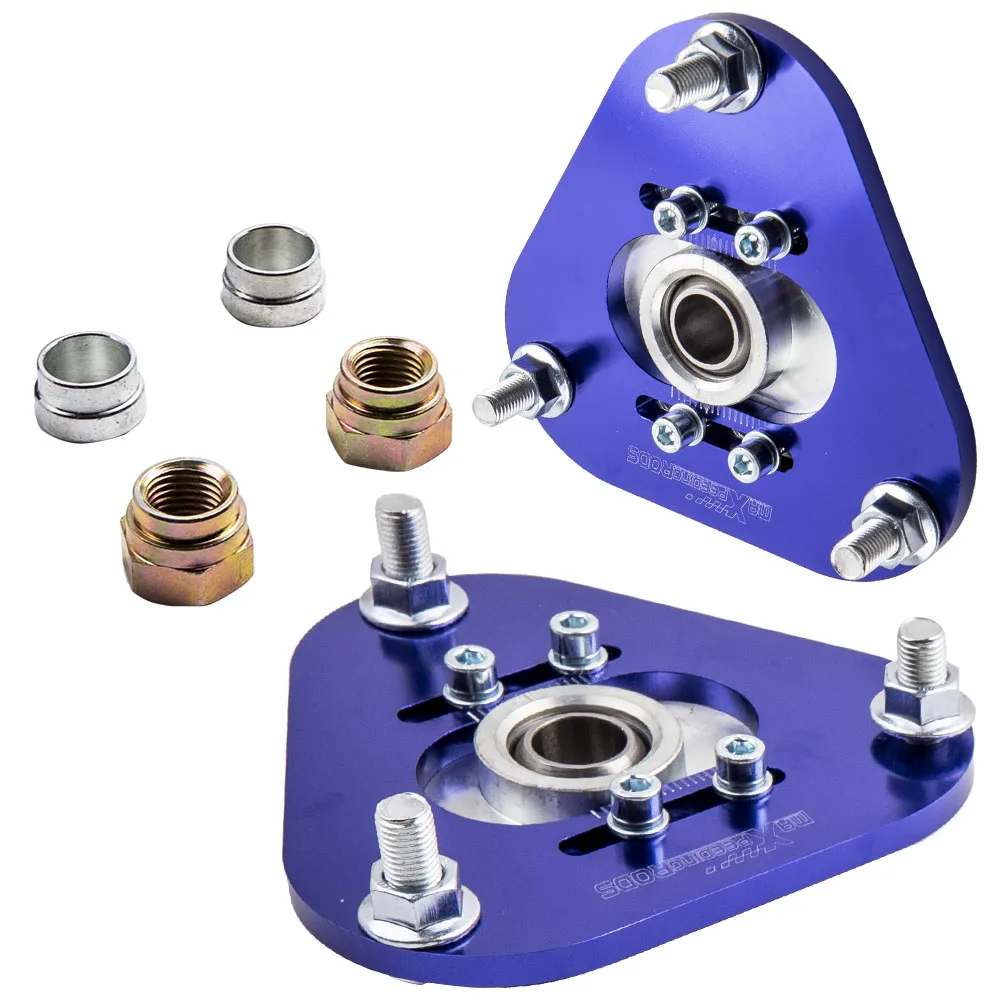 

2 Pcs Front Steel Camber Plates Coilover Alignment Kit for Toyota Celica 2000-2006