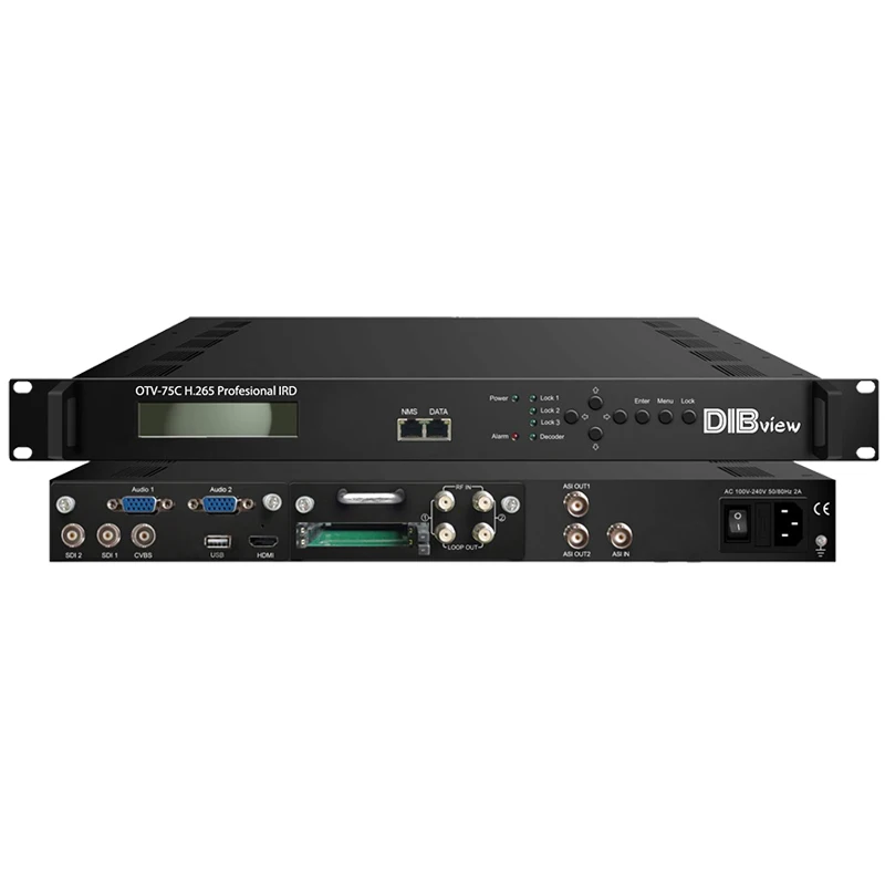 DVB-C ISDB-T ATSC-T DVB-S/S2 DVB-S2X к Mpeg2 Mpeg4 H.265 HEVC HD IRD декодер