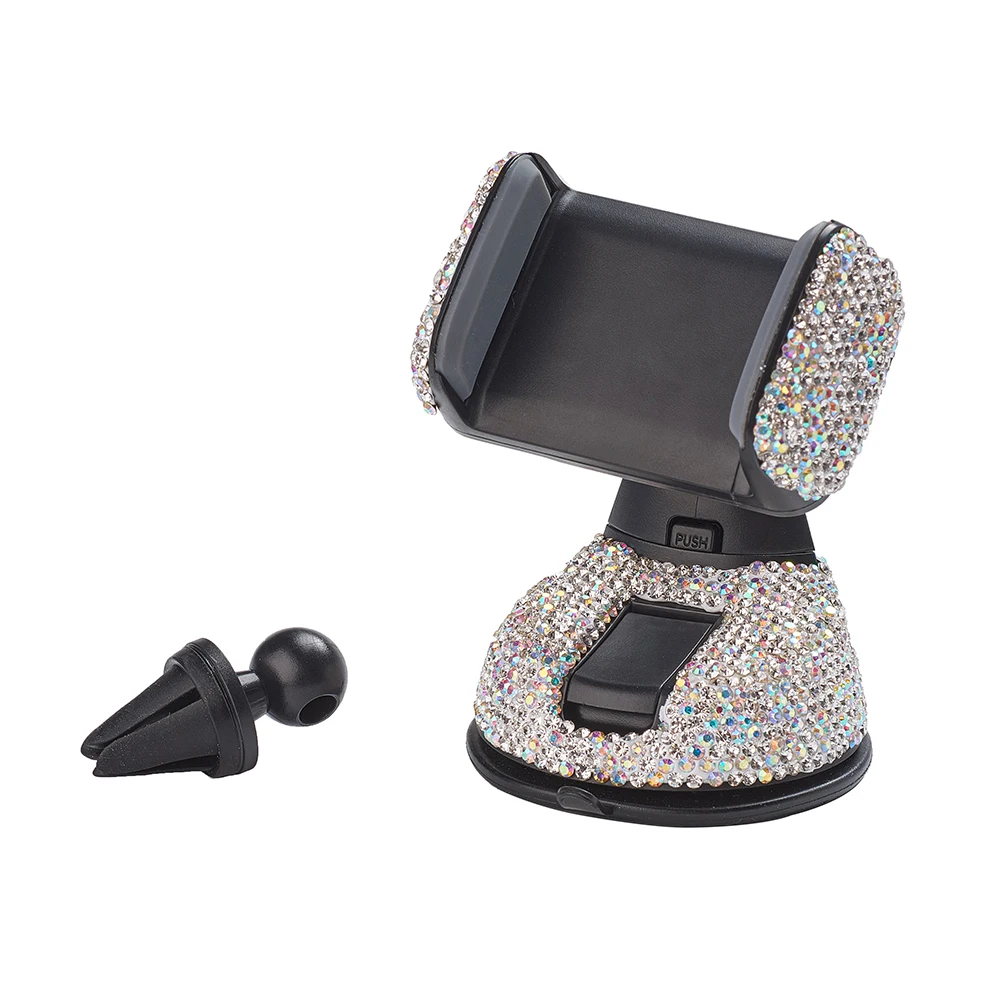 

2 в 1 Автомобильная Подставка для телефона кронштейн крепления лобового стекла, держатель для автомобиля, устанавливаемое на вентиляционно...