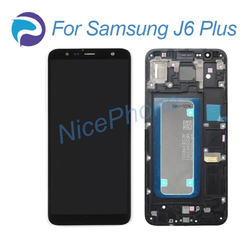 Сенсорный ЖК-экран J6 Plus с цифровым преобразователем дисплей 1480*720 SM-J610F/G/FN 2018