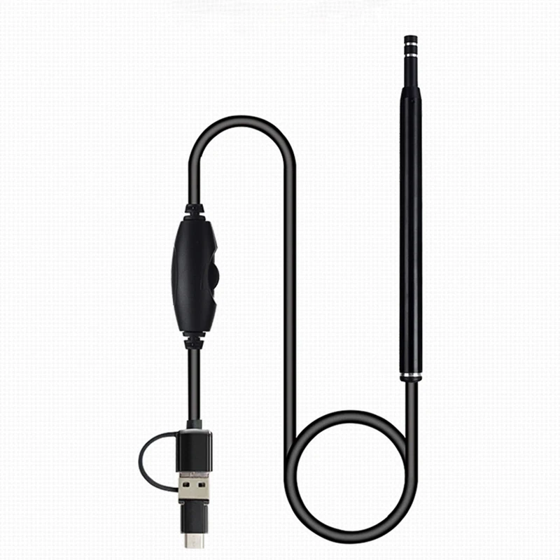 3 в 1 Профессиональный эндоскоп для наблюдения за ушным каналом