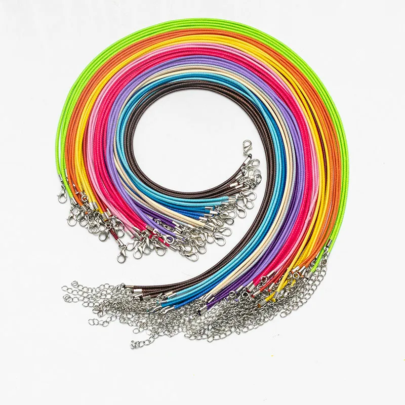 5/10 шт/партия ювелирных изделий кожа Регулируемая плетеная веревка красивые