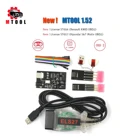 Новейший програмный ключ MTool V1.52 Odo-meter для настройки + адаптер Denso + провода Denso Pin кабель инструмент для коррекции пробега