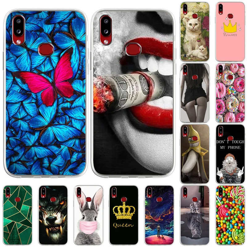 

For Samsung A10 Case Silicone TPU Soft Phone Case Coque On Samsung Galaxy A10 M10 Cover For Samsung M10 Fundas Cute Cartoon