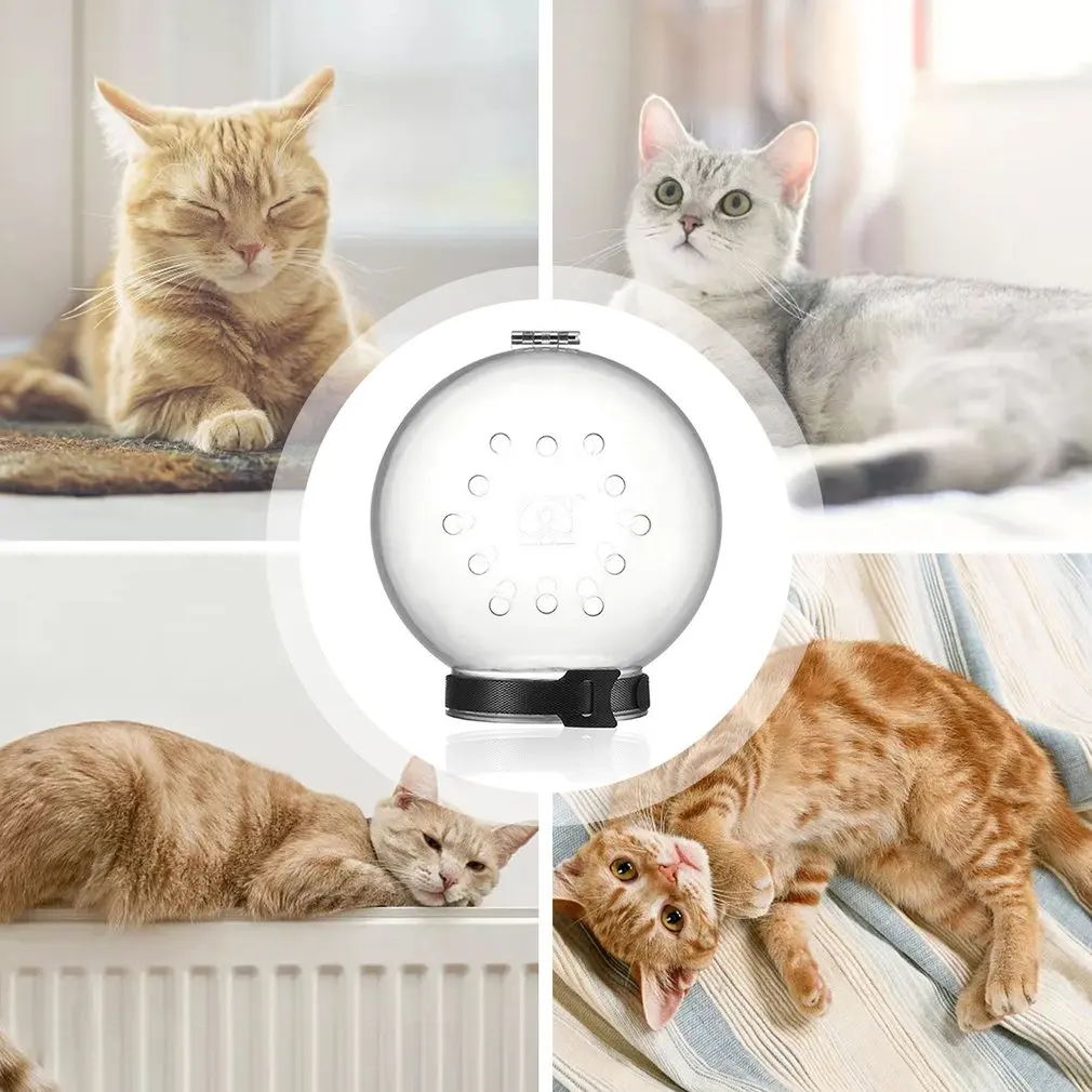 

Creative Breathable Cat Muzzle Anti-Licking Space Hood Anti-Bite Grooming Mask Pet Kitten Cover For Bathing Cleaning Pet Supplie