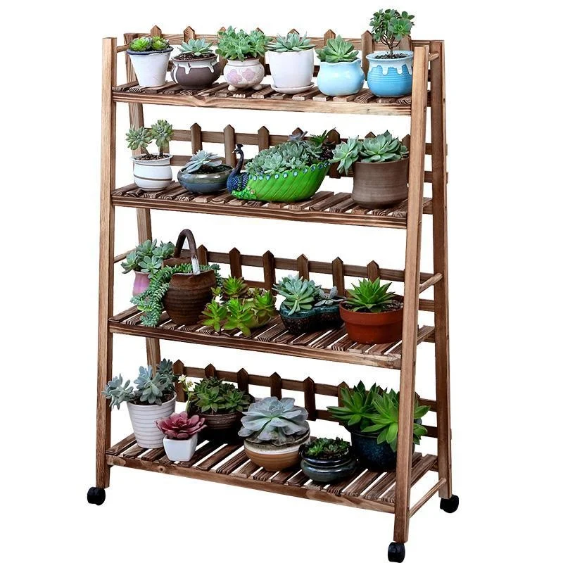 

Decorativa Madera Estante Para Flores Soporte Plantas Interior Ladder Rack Outdoor Stand Stojak Na Kwiaty Flower Plant Shelf