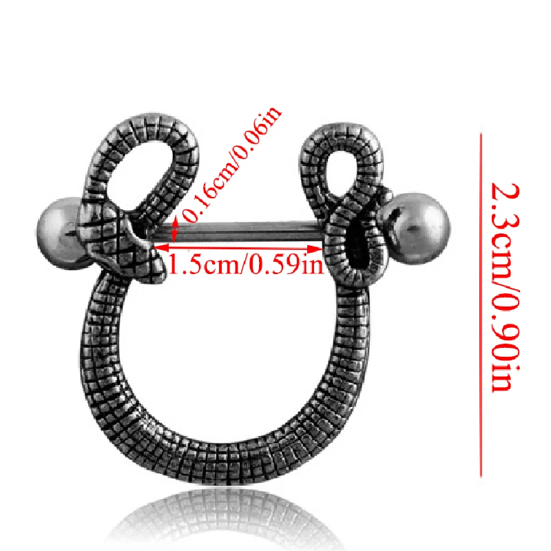 Кольца Пирсинг Бар губы Простые Модные тоннелей бижутерия для пирсинга 1 предмет