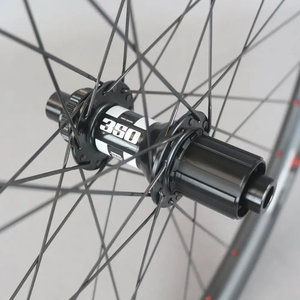 1469 г 29er MTB XC 33 мм ассиметричные Углеродные колеса 29 Глубокий клинчер бескамерные с