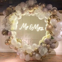 custom ms mrs neon sign light for home room party wedding decoration