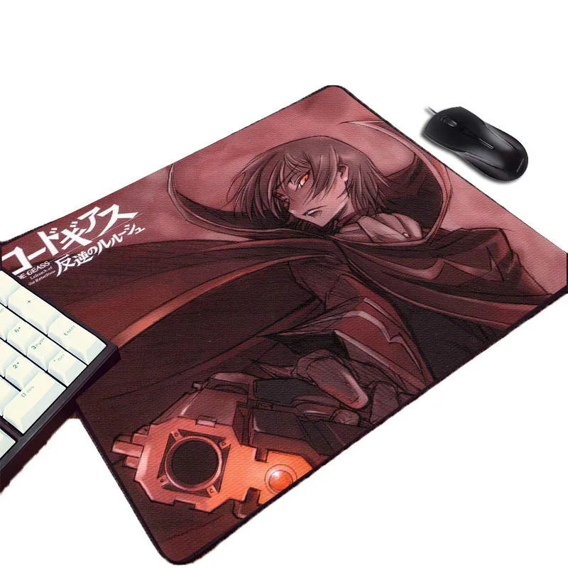 

CODE GEASS Lelouch Lamperouge Zero Cool Anime Pattern Mousepad Animation Comic Mini Rubber Pc Notebook Gaming Mouse Pad