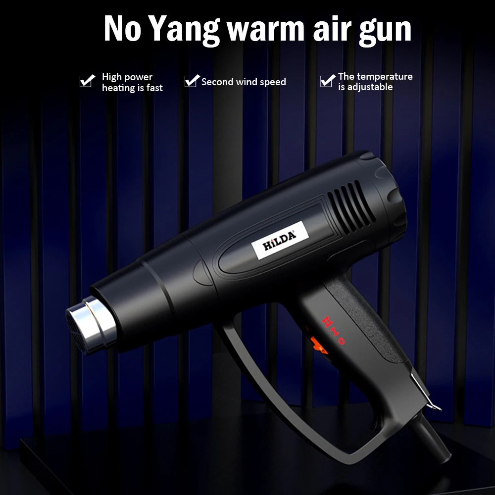 

2000W Heat Tool With Adjustable 2 Temperatures Advanced Electric Hot Air Tool 220V Power Tool EU Plug For Heat Shrink