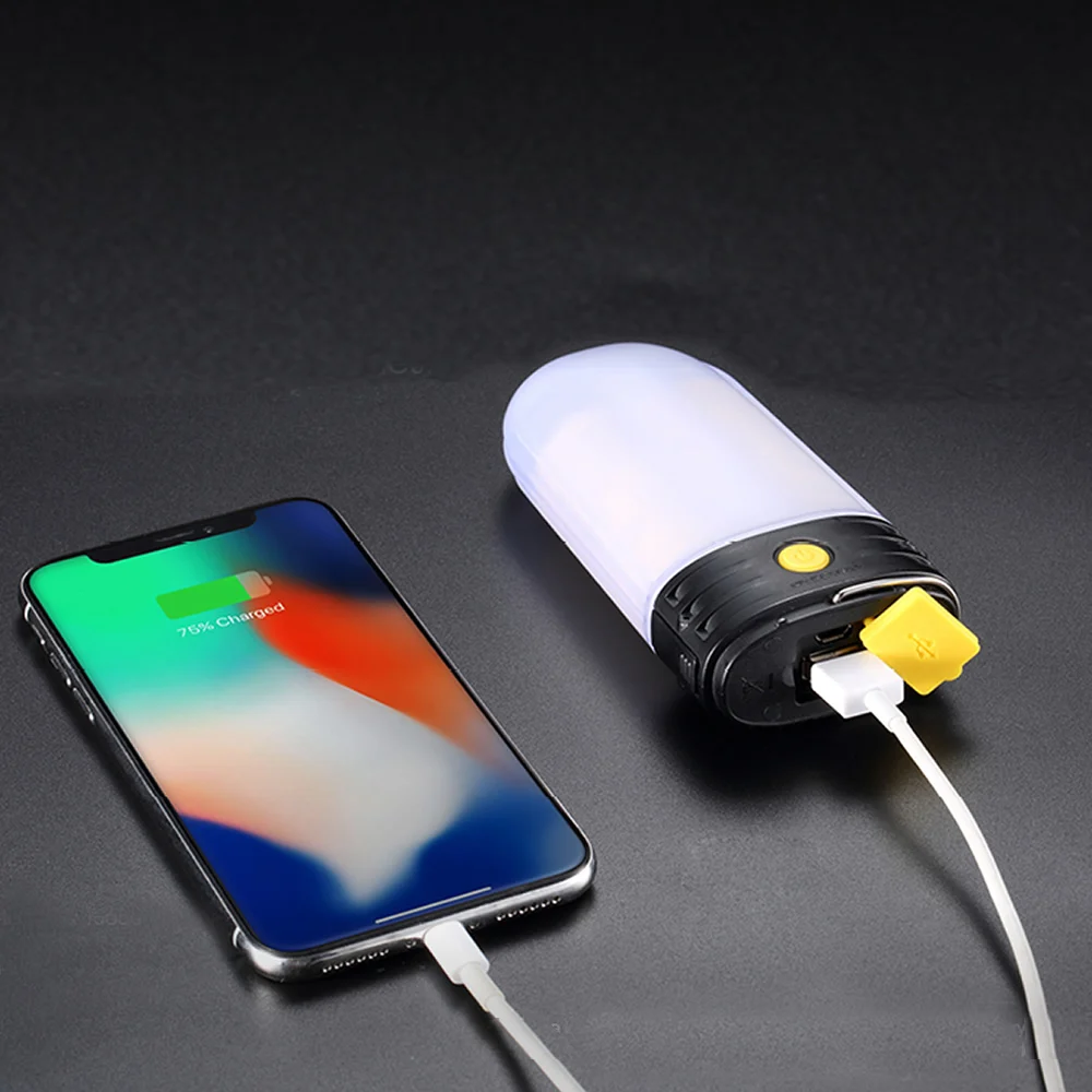 Внешний аккумулятор NITECORE LR50 + фонарь для кемпинга зарядное устройство 3 в 1 9