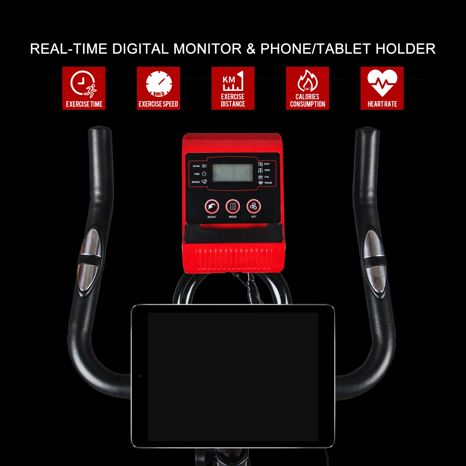 Велотренажер с ЖК-дисплеем для дома и спортзала | Спорт развлечения