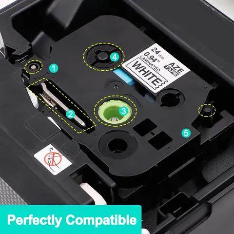 Labelife Лента для этикеток 24 мм, набор из 5 шт