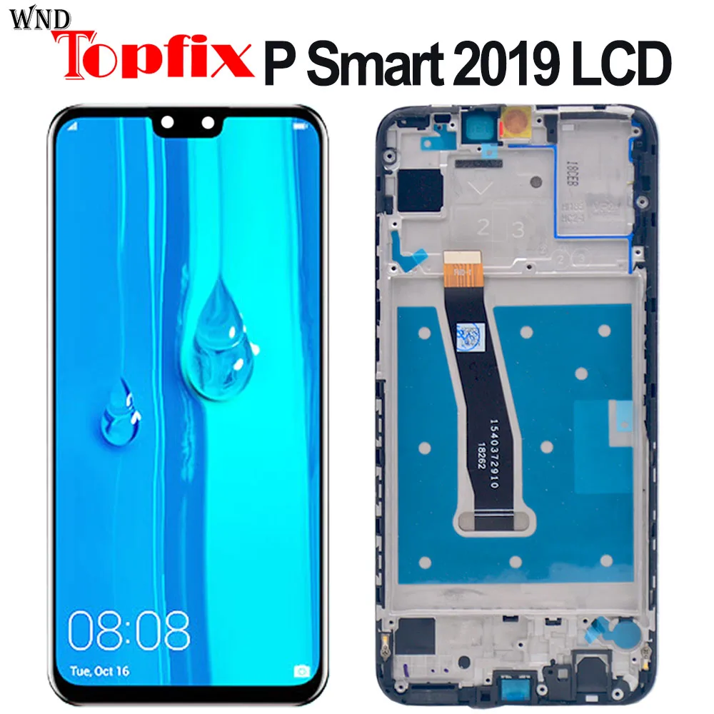 ЖК дисплей для Huawei P Smart 6 21 2019 дюйма цифровой преобразователь сенсорного экрана в