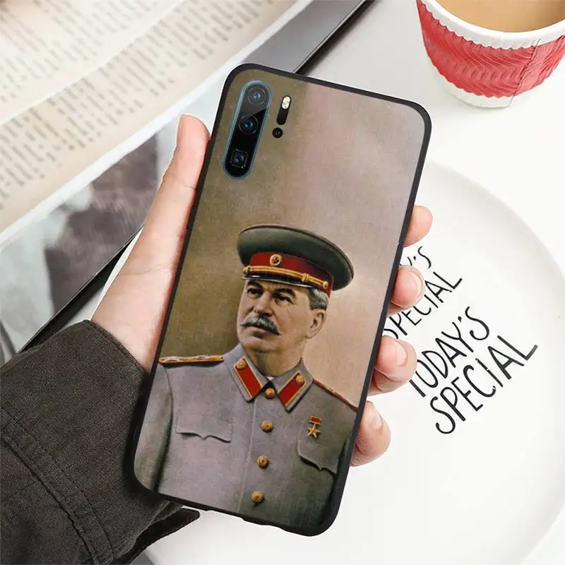 

Russian Commander Stalin Phone Case For Huawei honor Mate P 9 10 20 30 40 Pro 10i 7 8 a x Lite nova 5t