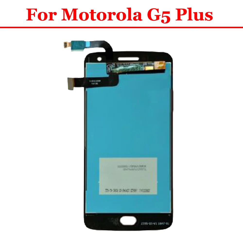 

ЖК-дисплей 100% рабочий для Motorola Moto G5 Plus XT1686 XT1681 XT1683, ЖК-дисплей с сенсорным экраном и дигитайзером в сборе, замена