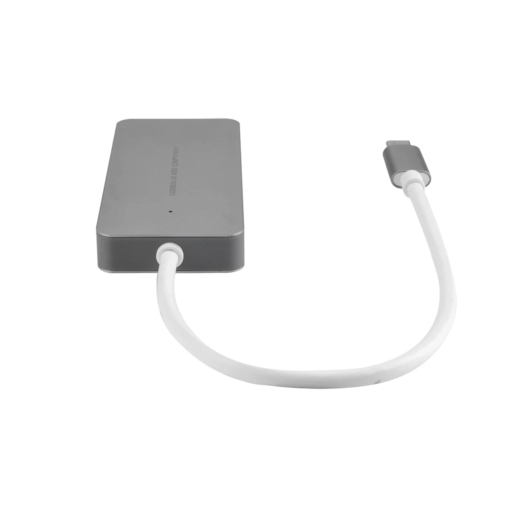 Карта видеозахвата HDMI на USB3.0 UVC потоковое видео Type C 4K 30 Гц вход можно подключить