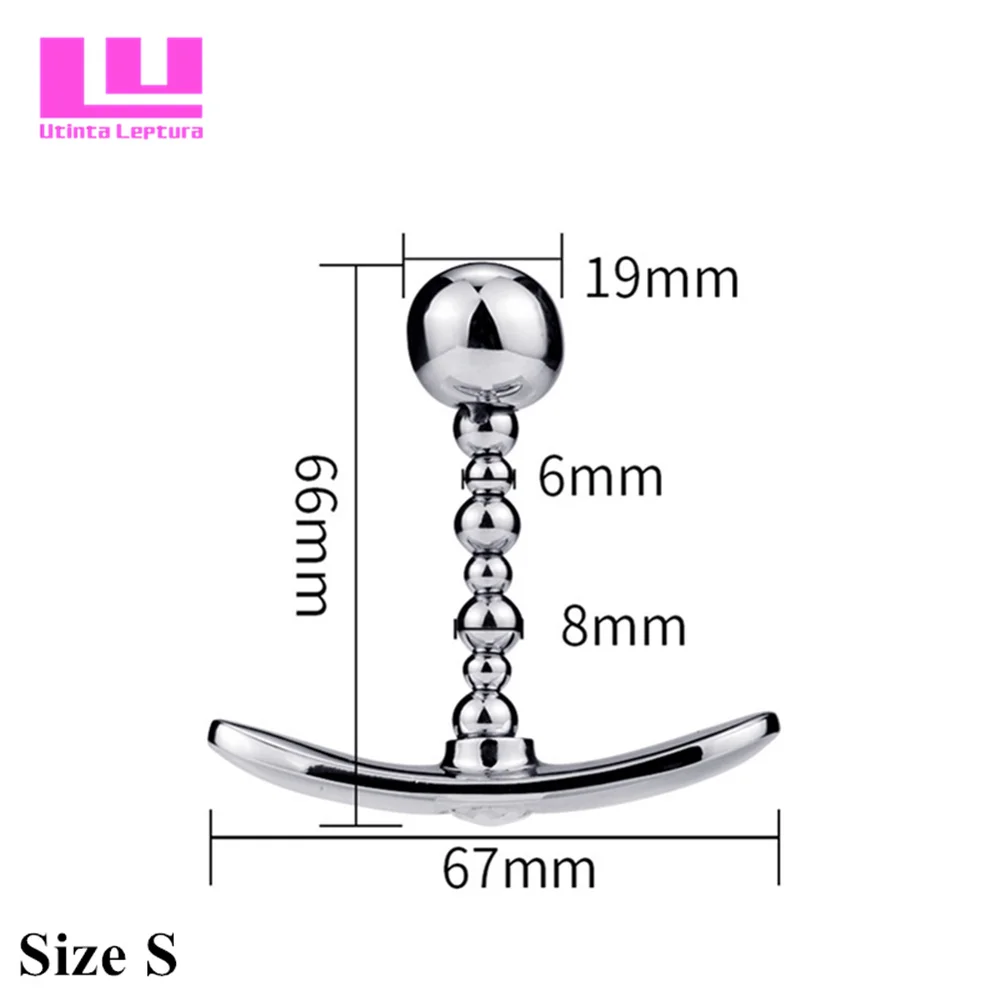 Анальные шарики из нержавеющей стали массажер простаты для точки G Анальная