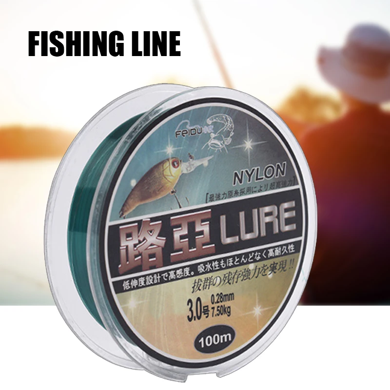 

Hot 100m Fishing Line Super Strong Pull Sea Line Quickly Cut Water Wear & Bite Resistant Fishing Tackle Accessories