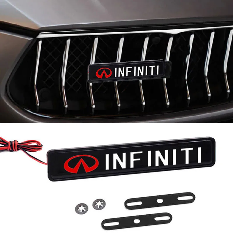 1 шт. автостайлинг передняя решетка капота эмблема светодиодсветодиодный