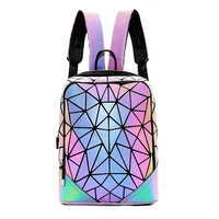 luminous backpacks women shoulder bag lady backbag girls bagpack mochilas female backpack holographic laser travel bag