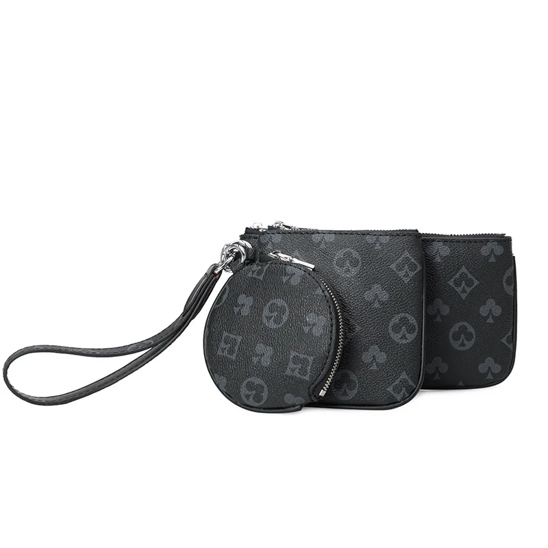 

2020 New Fashion Luxury brand Designer Women's Handbags 3-IN-1 Clutch Bag Evening Bag Cell Phone Bag Long Wallet Card Holder