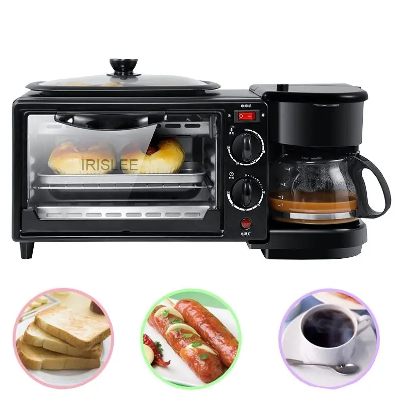 Домашняя машина для завтрака 220 В многофункциональная духовка жареная кофе жарки