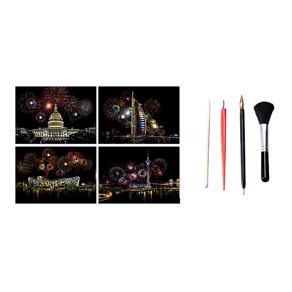 Набор для творчества сделай сам набор рисования радужными цветами девочек ручки