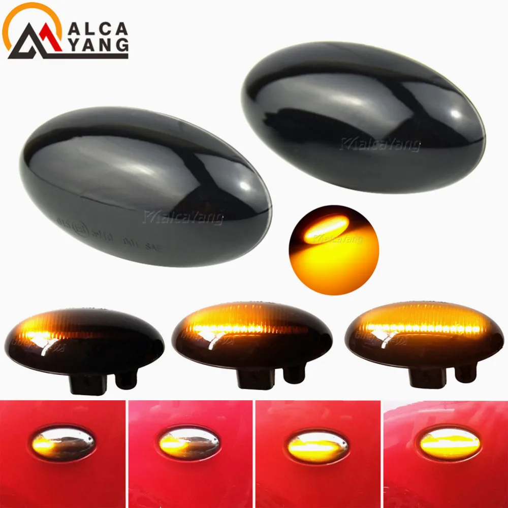 

For Citroen C1 C2 C3 C4 C5 C6 Xsara Picasso Berlingo Jumpy Led Dynamic Turn Signal Side Marker Light Sequential Blinker