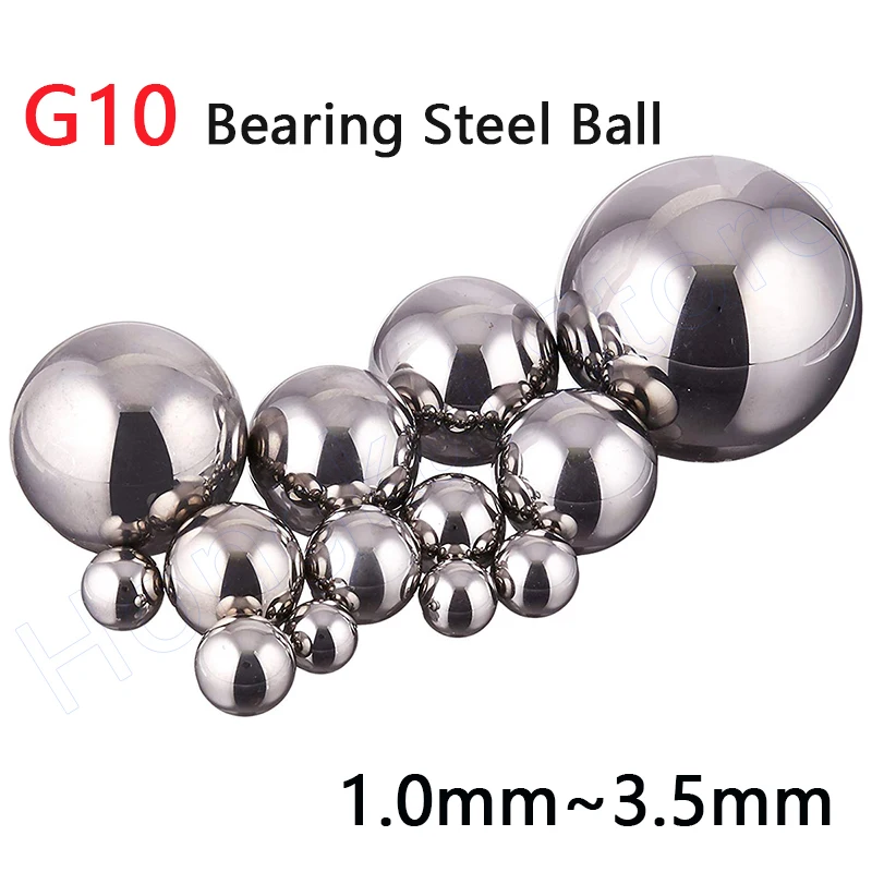 

G10 Bearing Steel Ball 1 1.2 1.5 1.588 2 2.361 2.369 2.371 2.373 2.375 2.377 2.379~3.5mm GCR15 High Precision Chrome Steel Ball